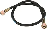koolsoo Flat Gas Tank Bottle Refill Adapter Hose for Filling Cylinder Sturdy Lightweight G5/8 Interface Connector