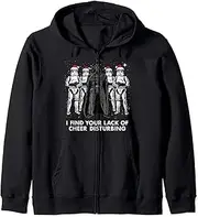 [STAR WARS] Christmas Vader Lack of Cheer Is Disturbing Zip Hoodie