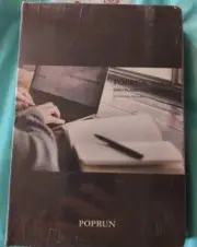 POPRUN Notebooks Daily Planner/Diary/Agenda New Sealed