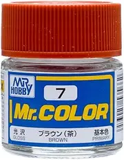 C7 Gloss Brown 10ml, GSI Mr. Color