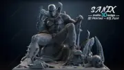 Spawn Resin Sculpture Statue Model Kit size choices! Unpainted/Unassembled