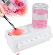 Paint Brush Cleaner, Paint Brush Washer, Brush Rinser, Paint Brush Rinser with Drain, Multifunctional Paint Brush Cleaner Tool, Water Cycle Rinser for Acrylic Art Supplies