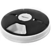 Amazon Basics Automatic Electronic Timed Pet Feeder - 6 Portions, Black