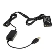 DR-E18 DC Coupler LP-E17 Dummy Battery+USB Power Cable For Canon 77D T6s T7i T8i