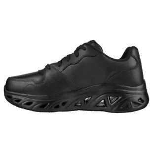 【SKECHERS】Glide Step SR 男 工作鞋 休閒 耐油 防滑 防觸電 廚師鞋 黑(200105BLK)