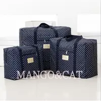 在飛比找蝦皮購物優惠-【MANGO&CAT】出差旅行收纳袋搬家袋防水手提袋衣服棉被