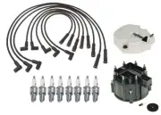 ACDelco Ignition Kit Distributor Rotor Cap Wire Spark Plugs For Cadillac 6.0 V8