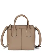 Tiffany & Fred Paris Canvas & Leather Satchel Bag