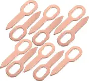 100pcs Washer for Spot Welder Auto Detailing Kit Dent Puller Rings for Body Bumper Repair Kit Repair Tool Case Dent Puller Welder Trim Kits Rose Gold Iron