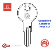 Keys Cut For Bunnings SANDLEFORD Letterboxes-Letterbox Keys 001 - 200-Free Post