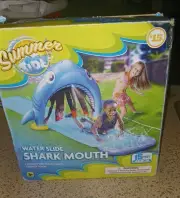 NEW IN BOX Summer Tide Shark Mouth Water Slide – 15 Ft Kids Water Slide
