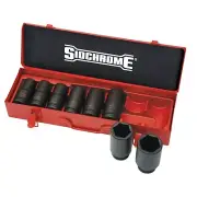 Sidchrome METRIC LONG IMPACT SOCKET SET XS608ML 8Pcs 3/4” Drive *Aust Brand