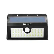 ARILUX?&reg; PL-SL 07 Wireless Solar Powered 45 LED Waterproof PIR Motion Sensor Outdoor Wall Light