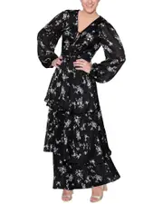 RACHEL Rachel Roy Monroe Chiffon Maxi Dress