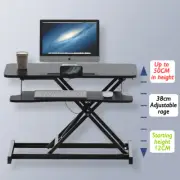 New Height Adjustable Standing Desk Laptop Riser Stand Computer Shelf Stand Up