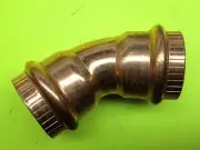 Viega 77617 -- 1-inch Propress Copper 45 Elbow (CxC) (lot of 10)