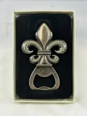 Bottle Opener Kate Aspen FLEUR DE LIS Fluer Cast Iron New NOS