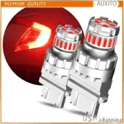 2x 3157 Red LED Bright Brake Tail Stop Light/Parking Bulbs Day Running Lamp LN (for: Renault)