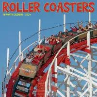 在飛比找博客來優惠-Roller Coasters 2024 12 X 12 W