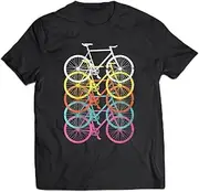 [VidiAmazing] Womens Bicycle I Cyclist I Retro Vintage Cycling ds1307 T-Shirt