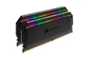 Corsair Dominator Platinum RGB 32GB (2x16GB) DDR4 3200MHz C16 XMP 2.0 Black Desktop PC Gaming Memory ~CMT32GX4M2C3200C16