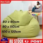 Large Bean Bag Cover Chair Sofa Couch Adults&Kids Indoor Lazy Lounger No filling