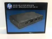 HP 3001PR USB 3.0 Port Replicator w/ AC Adapter **NEW**