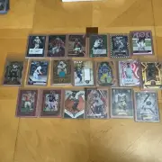 19 Card Lot All Autographed, Patch, #’d, Checkboard, & Red Wave Prizm Cards!