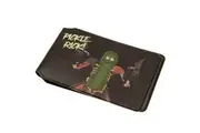 Rick And Morty Pickle Rick Card Holder (Black) (One Size)