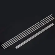 Barbecue Skewers 5PCS Backyard Barbecue Skewers Camping Flat Functional