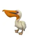 Vintage Hansa Stuffed Plush Pelican 12” New With Tags