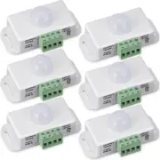 6 Pack 12V 24V PIR Sensor LED Motion Sensor Motion Detector Light Switch4010