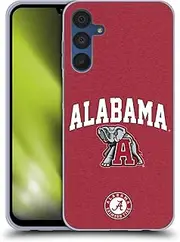 Head Case Designs Officially Licensed University of Alabama UA Campus Logotype Soft Gel Case Compatible with Samsung Galaxy A15
