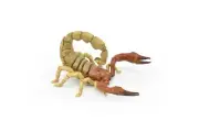 Scorpion Toy, Realistic Rubber Replica, Hand Painted Model 3 1/2" CWG256