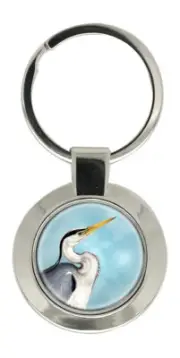 Heron Key Ring