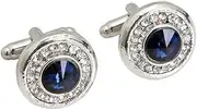[JYHLSHBA] Cufflinks For Men 1 Pair Of Diamond Zircon Cufflinks Men'S French Shirt Cufflinks Armpins