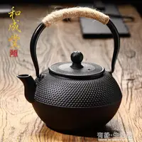 在飛比找樂天市場購物網優惠-茶壺 和成堂 鑄鐵壺無涂層 鐵茶壺日本南部生鐵壺茶具燒水煮茶