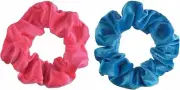 Totally 80's Hair Scrunchies Retro Fancy Dress Halloween Adult Costume Accessory