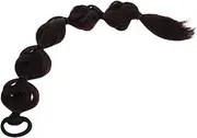 PACKOVE Braided Ponytail Hair Extensions for Stylish Bubble Braid Wig Comfortable Hair Accessories for School Events and Everyday Use