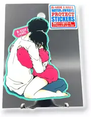 Loving Embrace Sticker Man Woman Quirky Decal B-Side Label Japan
