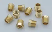 *10-PACK* 3/8" x 1/4" NPT Brass Reducer Bushings BP110-6-4 Pneumatic Fittings