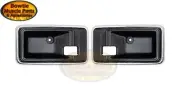 77-81 CAMARO FIREBIRD INNER DOOR PULL HANDLE ESCUTCHEON CUPS PAIR