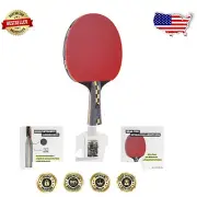 Joola Carbon Pro Table Tennis Racket - Perfect for Offensive Play, ITTF Approved