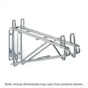 Metro 2WD24C Super Erecta Direct Wall Mount Double Shelf Bracket for 24" Wide S