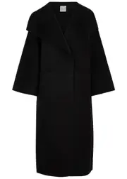 Totême Wool and Cashmere-blend Coat - Black - M M
