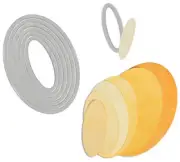 Sizzix Framelits Dies 7/Pkg Ovals