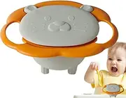 Toddler Gyro Bowl - Anti Spill Toddler Smooth Bowl | Anti-Scalding 360 Degrees Rotation Gyroscopic Smooth Bowl for Boys and Children, XV07B05BS5QMRS4NA6O