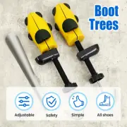 2 Pcs Boot Stretcher Adjustable Width and Height Boot Shoe Stretcher tyzcC