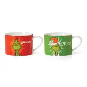 Lenox 894171 Merry Grinchmas Naughty & Nice Mugs Kitchen