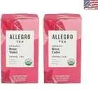Organic Rose Tulsi Tea Bags - Caffeine-Free Herbal Blend, 20 Count (Pack of 2)